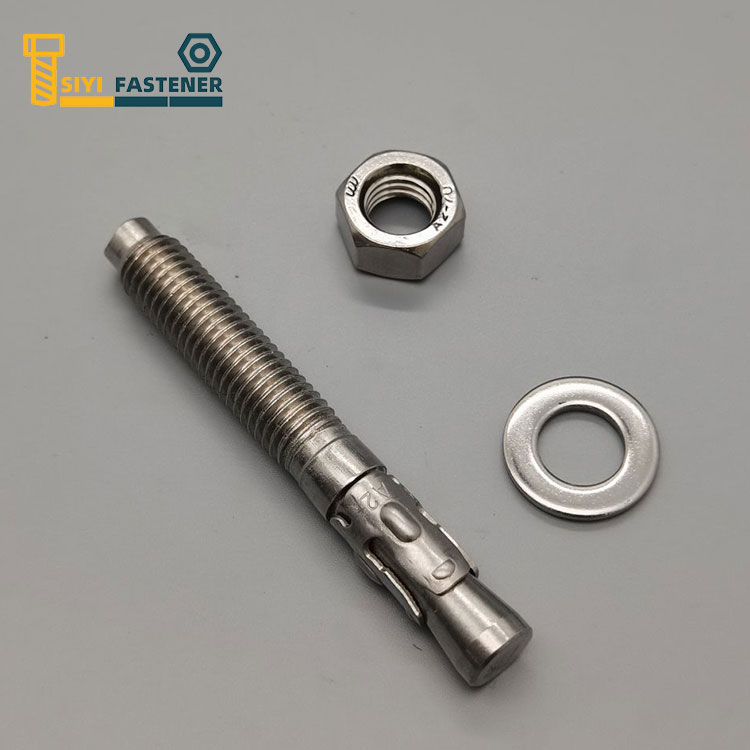 Đai neo nêm bằng thép không gỉ 304 và vòng đệm