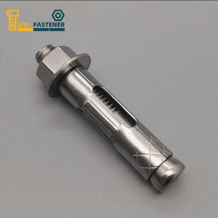 Neo tay áo bằng thép không gỉ với đai ốc Hex và máy giặt phẳng